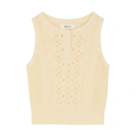 Skall Studio Alexa Top, Pastel Yellow